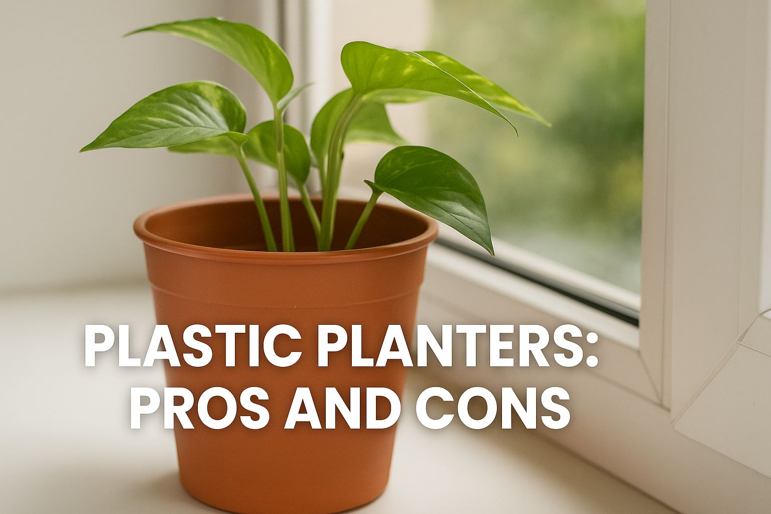 Plastic planters pros and cons – Urban Plant.
